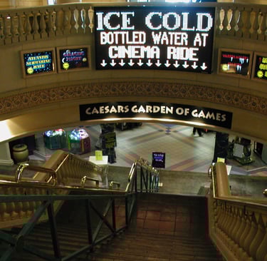 Caesars Palace Las Vegas escalator