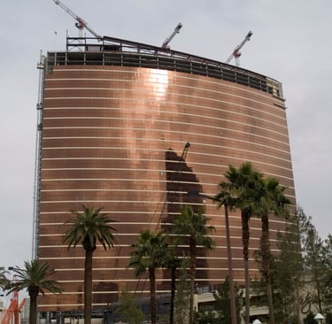 Encore Las Vegas under construction December 2007