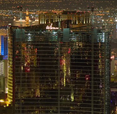 Encore Las Vegas under construction in December 2007