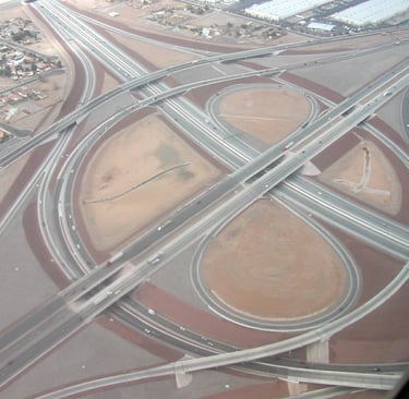 I-15 / I-215 Las Vegas freeway interchange