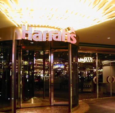 Harrah's Las Vegas casino entrance