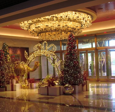 Sahara Las Vegas lobby December 2024
