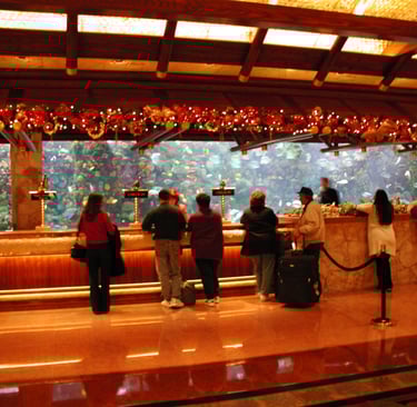 Mirage Las Vegas check in desk