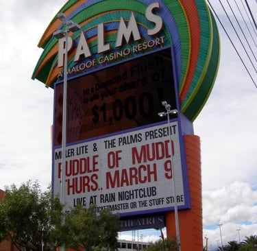 Palms Las Vegas sign 2006