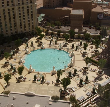 Paris Las Vegas pool