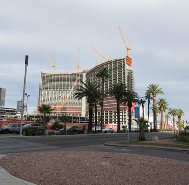 Resorts World Las Vegas under construction