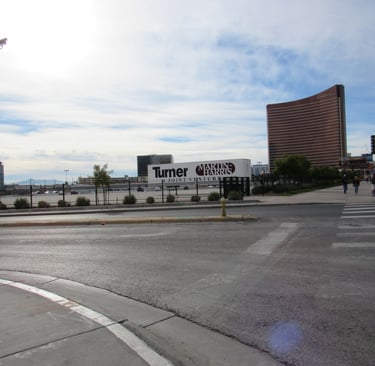 Empty lot where Riviera Las Vegas was