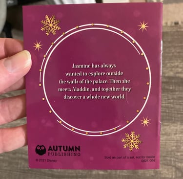 Princess Advent Calendar - Aladdin Backside Cover