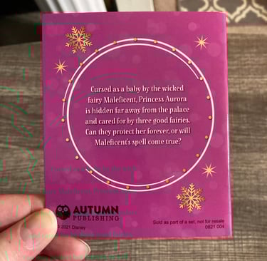 Princess Advent Calendar: Sleeping Beauty Booklet Back