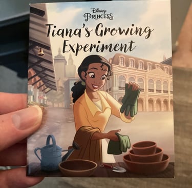 Princess Advent Calendar - Tiana's Growing Experiment Front