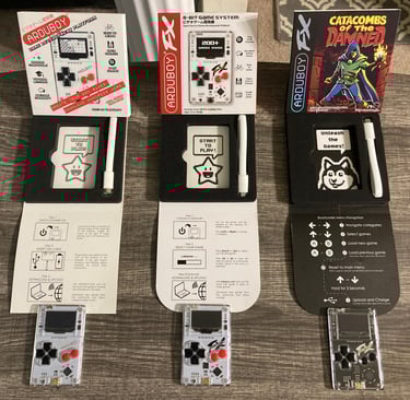 Arduboy Evolution - Arduboy, Arduboy FX, Arduboy FX Special Edition