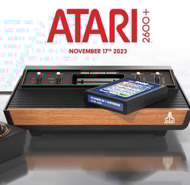 The Atari 2600+...cartridges only