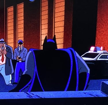 Batman: Mask of the Phantasm - Batman v. Police