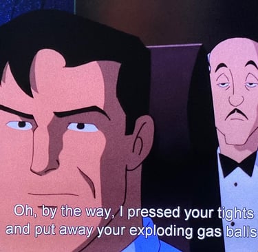 Batman: Mask of the Phantasm - Alfred, that Droll Troll