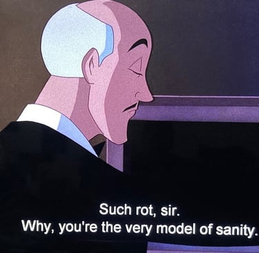 Batman: Mask of the Phantasm - Alfred's Snark