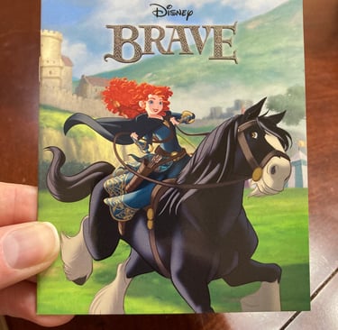 Disney Advent Calendar Brave Front Cover