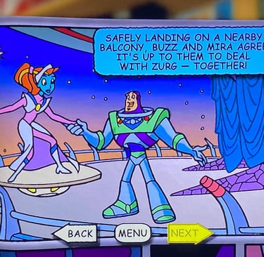 Buzz Lightyear of Star Command: The DVD Comic