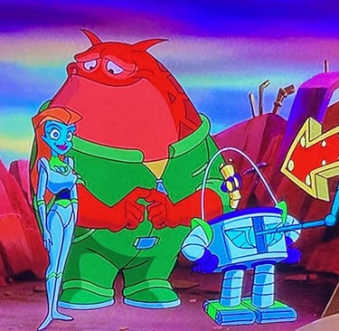 Buzz Lightyear of Star Command: Mira, Booster, and XR