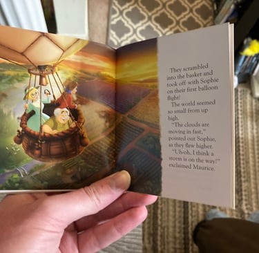 Belle's Flight Soaring Over Yonder