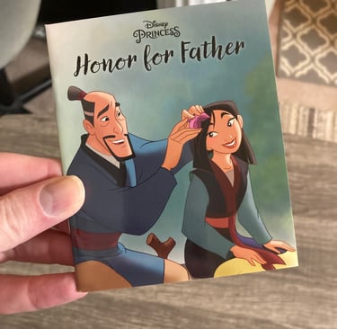Princess Storybook Collection Honor for Father