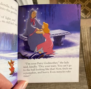 Princess Storybook Collection Cinderella and Godmother