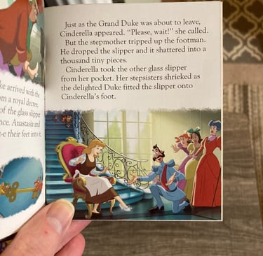 Princess Storybook Collection Slipper Fits