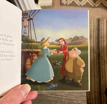 Belle's Flight Interior Sophie