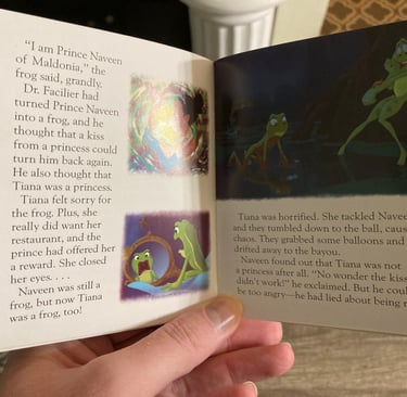 Princess Storybook Princess and the Frog Transformed!