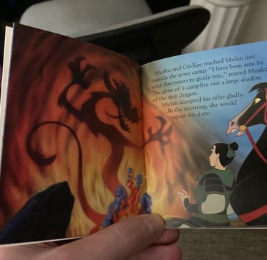 Princess Advent Calendar Mulan Meets Mushu