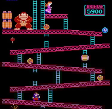 Donkey Kong on Top