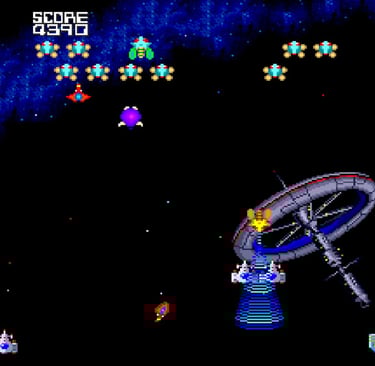 Galaga '88 - Abducted