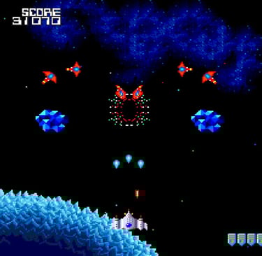 Galaga '88 - Triple Ship