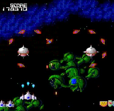 Galaga '88 - Bosconian Crossover