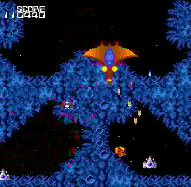 Galaga '88 - First Boss
