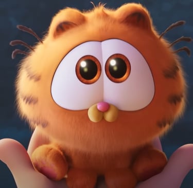 The Garfield Movie - Kitten Garfield Knows "Cute"