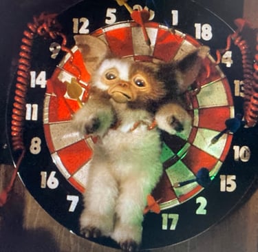 Gremlins - Not a Bull's Eye, a Mogwai.