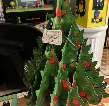 The FIrst Ornament Symbolizes the Christmas Message Best: Extreme Prejudice to all Bandits