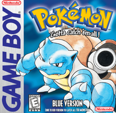 Pokemon Blue Box Art