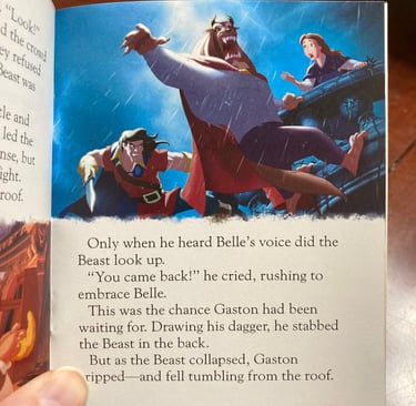 Beauty and the Beast, Gaston and the Monster