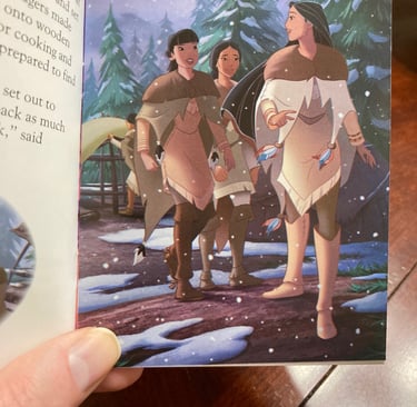 Disney's Princess Advent Calendar The Winter Journey Pocahontas and Friends