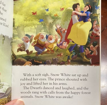 Disney Advent Calendar Snow White has her Happy Ending