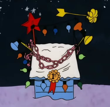 Snoopy's House: Celebrating that Corporate, Commercial Spirit