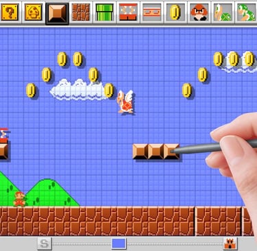 Super Mario Maker Demonstration