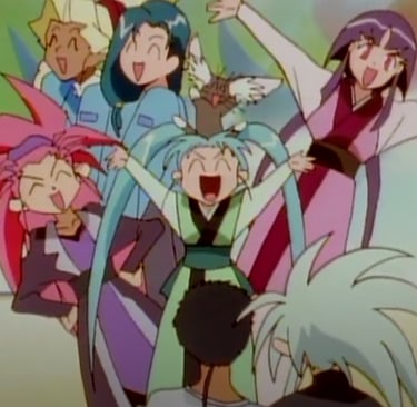 Tenchi in Tokyo Entire Gang