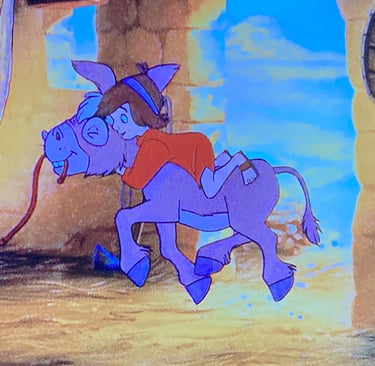 The Small One - The Boy Riding his Steed