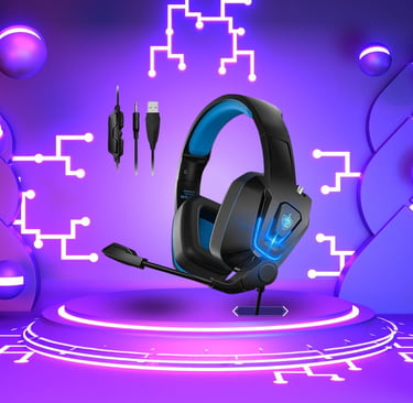 auricular gamer con microfono