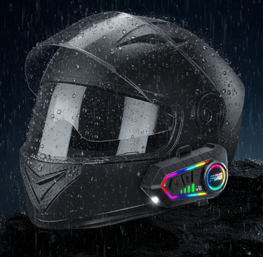 Auriculares para casco de moto con micrófono incorporado