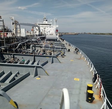 Oil Tanker condition survey at Port of New York