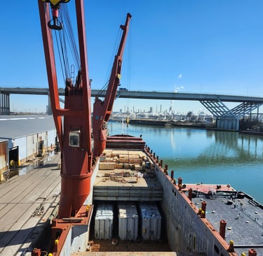 Breakbulk Cargo Survey if Port of Houston