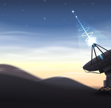 antena de transmissão